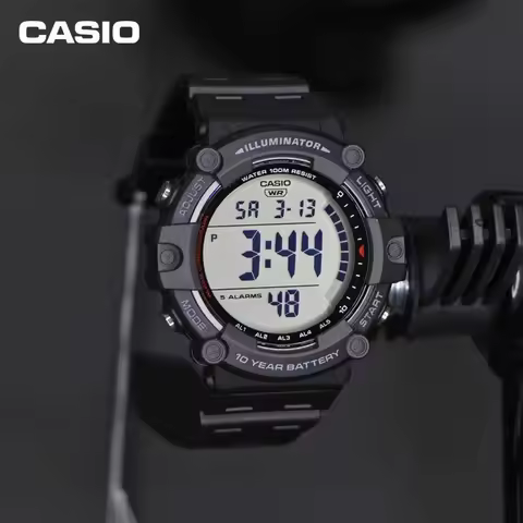 Casio AE-1500WH Series Large Dial Multifunctional Men's Watch Long-Lasting Battery Leisure Outdoor W