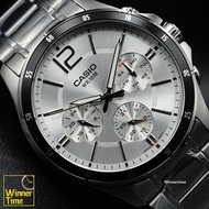 Winner Time  นาฬิกา Casio มาตรฐาน รุ่น MTP-1374D-7A รับประกันบริษัท เซ็นทรัลเทรดดิ้งจำกัด cmg เป็นเว