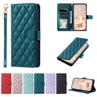 Checkered Casing Samsung Galaxy Note 8 9 10 Plus 20 Ultra Case Magnetic Cover Phone Protector With Wrist Strap