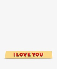 🇬🇧英國直運TOBLERONE Toblerone I Love You milk chocolate and nougat bar 100g