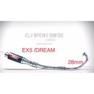 CJ IPOH EXHAUST CBS3 28mm EX5/DREAM100