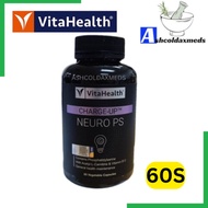 (NEW PACKAGING) VITAHEALTH CHARGE-UP NEURO PS 60'S EXP08/2026 (OLD PACKAGING SHARP3N)
