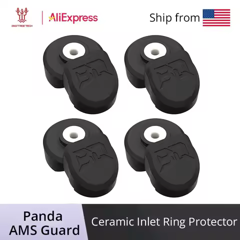 BIGTREETECH Panda AMS Guard Ceramic Inlet Ring Protector Durable for Bambulab A1/P1/X1/H2D/AMS 3D Pr