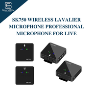 SK750 Wireless Lavalier Microphone Professional Vlogging Telephone Live Noise Reduction Mic (1 Recei