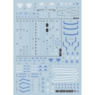 EVO MG 1/100 Limited 00 Enhanced 00 XN Raiser 00R Gundam Model Fluorescent Water Sticker