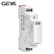 GEYA GRM8 Din Rail Electronic Latching Relay Memory Relay Impulse Relay SPDT 16A Step Relay AC230V O
