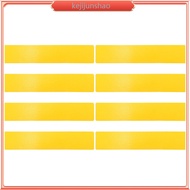 8 Pcs Tennis Court Landmark Mat Line Marker Kit Yellow Markers Portable Pads Ground Marking Tools Bo