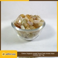 Citrine Original crystal Stone crystal chips - @ 1 kg