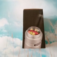 THERMOS 膳魔師SK3021-SBK 不鏽鋼色 真空 保溫 食物罐 悶燒罐 附 摺疊 湯匙 720ML