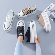 2024 New Style Thick-soled Women's Shoes Canvas Shoes Thick-soled Shoes Shoes Casual Shoes Height In