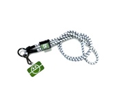 SCANFC NFC黑白色反光彈力可拆卸機能手機繩(開球怪物)