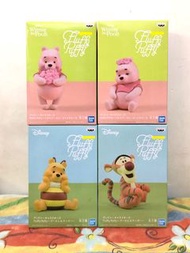 日版 Winnie the Pooh Tigger 小熊維尼 粉紅色 櫻花版 蜜蜂造型 跳跳虎 fluffy puffy figure 模型 擺設