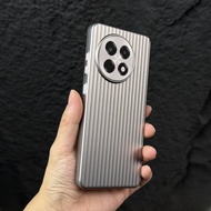 [Frosted Feel] Suitable for OnePlus Ace5 Phone Case ace3pro Corrugated Grille Titanium Gray 1+12 Fro