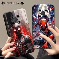 Softcase ITEL RS4 / S23 PLUS / A80 / A50 / A60 / A60S / A70 / P40 / S23 Fashion Case Latest Cool Spi