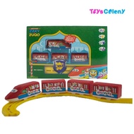 Termurah!!! Mainan Edukasi Train And Track Zaky &amp; Zuko Lagu Islami