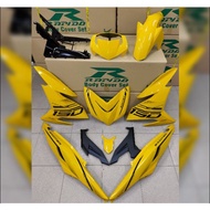 Y15ZR V1/V2 EXCITER 4 KING (37) YELLOW RAPIDO COVERSET STICKER TANAM/AIRBRUSH