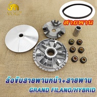 ชุดชามข้างละสายพาน nmax nmax155 รหัส2DP ชุดชามข้างพร้อมสายพาน เอ็นแม็ค155 มีชุดใหญ่ชุดเล็ก ตรงรุ่น ส