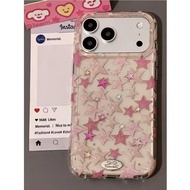 3D Star Design Pink Protective Case