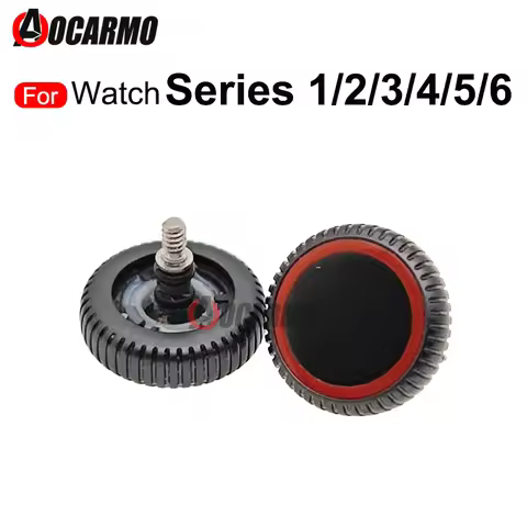 Side Rotate Button Digital Crown Stem Adjustment Knob Repair Parts For Apple Watch Series 6 5 4 3 2 