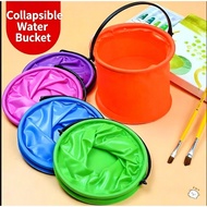 Heavy Duty Leakproof Foldable Water Bucket, Compact Collapsible Container for Camping Fishing Road T