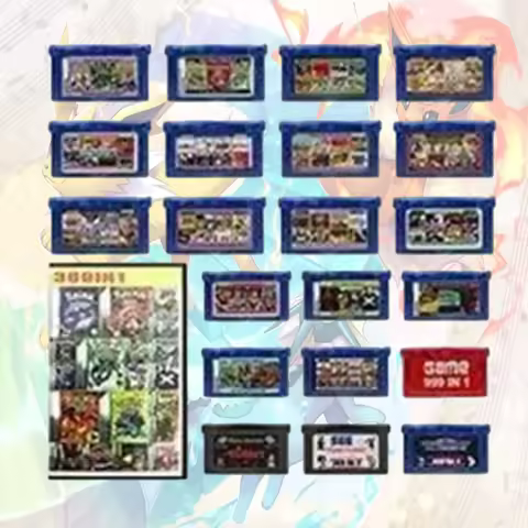 GBA Game Combo Cartridge 32 Bit Video Game Console Card 999 In 1 12 IN 1 369 IN 1 EN002 EG001 Combo 