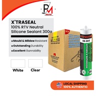 Xtraseal 100% RTV Neutral Silicone Sealant Kitchen & Bathroom SN-505 300g (24 Pcs/Box) Anti Fungus A