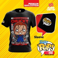 Funko Pop D26 Chucky Wanna Play - Tshirt Unisex 100% Premium Cotton