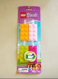 散賣不連盒 $50個 原裝正版 從未使用 | LEGO Friends Blocks Luggage Tag Name Tag Bag Tag Key Holder | 樂高積木 旅行 移民 行李箱 掛牌 手提袋名牌 學童書包名牌 小朋友鎖匙扣