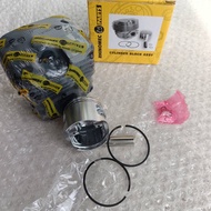 เสื้อสูบเลื่อยยนต์ 5200แท้ RHINOMECแท้ๆ45มิล แถมประเก็นเสื้อสูบแท้1ชิ้น ล็อตใหมOPEN แรงๆ ใช้กับรุ่น 