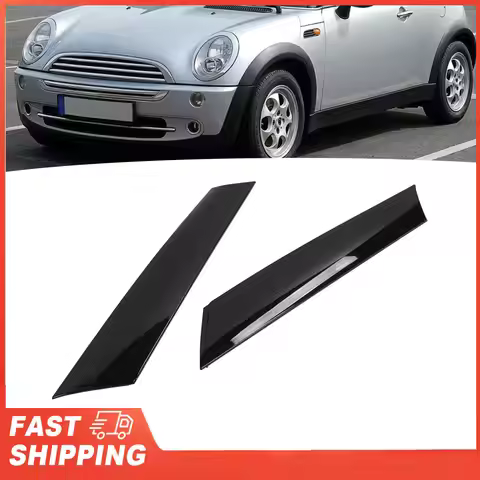 New 2Pcs Windshield A Pillar Molding Trim 51137128157 A Pillar Molding Trim Cover Replacement for Mi