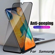 Anti SPY Full Cover A13 A03 / Core M23 A23 A20 A30 A30S A33 A50 A50S A53 A73 Samsung Tempered Privac