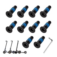 Ulip Scooter Forehead Head Screw Accessories Fixed Screw 10 PCS Kits For Xiaomi M365 1S Pro MI3 Ninebot Max G30 ES F Scooterelectric scooter  e scooter accessories