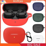 ANIFCAS Silicone Protective Case Shockproof with Carabiner for Bose Ultra Open Earbuds