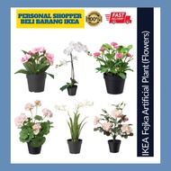 IKEA Fejka Artificial Potted Plant Flower Fake Bunga Daisy Geranium Ranunculus Orchid Orkid Rose Pin