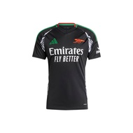 Adidas x Labrum London Arsenal 24/25 AWAY Soccer Jersey Fan Edition Mens Black IT6148-