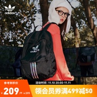 adidas阿迪达斯官方三叶草男女运动背包GD4529 黑色 NS