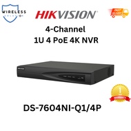SG LOCAL Hikvision NVR DS-7604NI-Q1/4P Network Video Recorder CCTV recorder