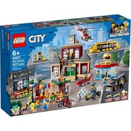 LEGO City Main Square 60271 Set, Cool Building Toy for Kids