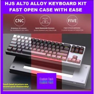 AL70 HJS KEYBOARD KIT FULL ALLOY QUICK RELEASE CASE