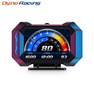 P25 OBD2 Gauge Car HUD Head Up Display Gauge Display Tachometer Gauge Multi-function Digital Speedom