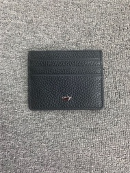 Ultra-Thin Compact Bovine Leather Credit Card Holder Key Access Card Genuine Leather Bank Card Pouch