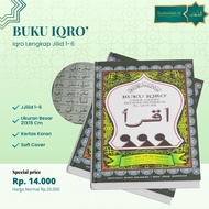 COMPLETE IQRO BOOK VOLUME 1-6 IQRO BUNDEL VOLUME 1 TO VOLUME 6 ORIGINAL