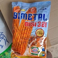 BENIH JAGUNG SIMETAL BISI 321 1 KG / SIMETAL 321 ORIGINAL / JAGUNG SIMETAL 321