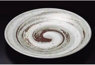 kbu3-284-03-643 Maruto Maruto Maru 8.0 Dishes [10.2 x 1.4 inches (25.8 x 3.5 cm)] Japanese Cuisine R