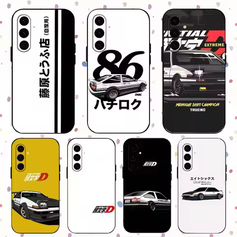 T-Toyota A-AE86 Frosted Non-Slip Full Cover Case For Samsung Galaxy S25 S24 S23 S22 S21 S20 Ultra Pl
