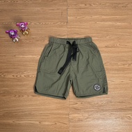 Stone Islandทหารบก2025ฤดูร้อนกางเกงขาสั้นลำลองตรงบางหลวมกีฬาผู้ชายแห้งเร็วกางเกงชายหาดกางเกงห้าจุด