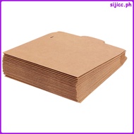 CD Sleeves Envelope Packaging Bag Brown Paper Kraft Bags with Handles sijicc