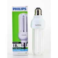 12x PHILIPS 18W BULB ENERGY SAVING ESSENTIAL E27