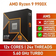 AMD Ryzen 9 9900X, Cooler not included