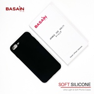 Casing iPhone 7 Plus / 8 Plus Soft Silicone Back Original Case - Black